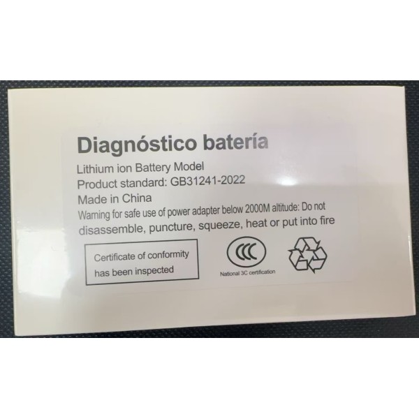 IPHONE 15 PRO Batería 超容 跑诊断