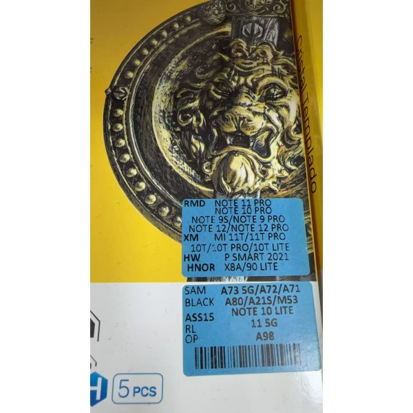 Protector SAM A735G A72 A71 A21S M53 NOTE 11 PRO NOTE 9S