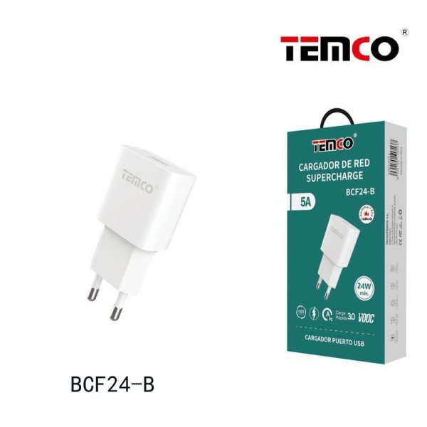 CARGADOR USB SUPERCHARGE 5A 22.5W