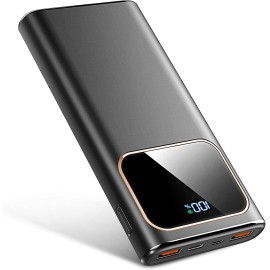 Coucur Power Bank, Bateria Externa Carga Rapida 10000mAh 37Wh