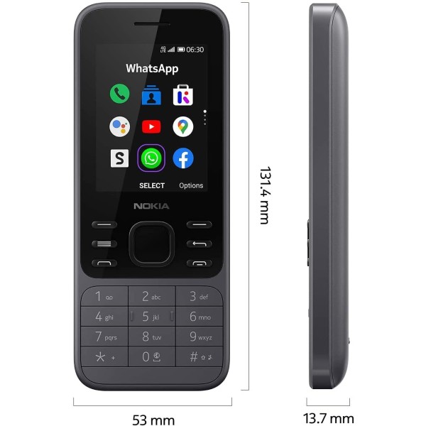 Móvil básico -NOKIA 6300