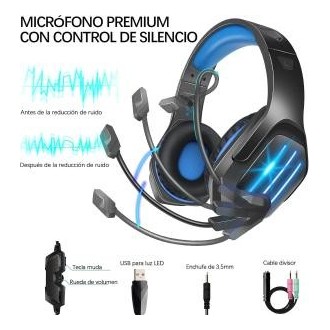 Gootoop juegos cable rgb micrófono cancelación ruido