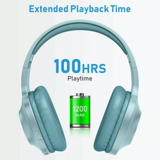 LETSCOM H10 sobre la oreja graves profundos sonido de alta fidelidad micrófono incorporado