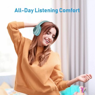LETSCOM H10 sobre la oreja graves profundos sonido de alta fidelidad micrófono incorporado