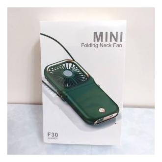 VENTILADOR COLGADOR CUELLO CON POWER BANK  5000MAH  Y SOPORTE