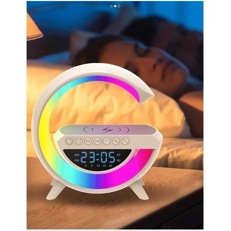ALTAVOZ CON DESPERTADOR Y LUZ LED