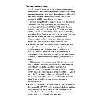 ALTAVOZ PARA ORDENADOR