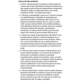 ALTAVOZ PARA ORDENADOR
