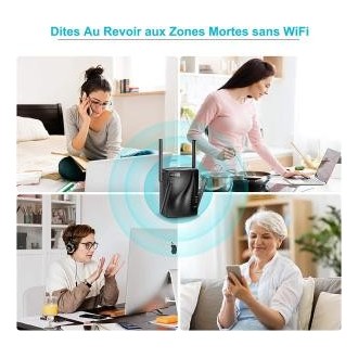 Rockspace WiFi Extender - 2100Mbps WIFI AUMENTADOR