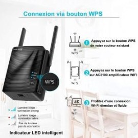 Rockspace WiFi Extender - 2100Mbps WIFI AUMENTADOR