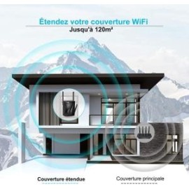 Rockspace WiFi Extender - 2100Mbps WIFI AUMENTADOR