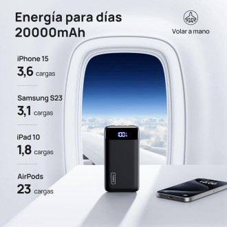 INIU Power Bank, 22.5W 20000mAh