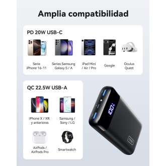 INIU Power Bank, 22.5W 20000mAh