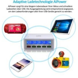 iLEPO Cargador Quick Charger 3.0 50W/10A