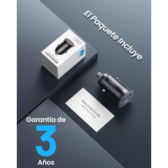 INIU Cargador Coche Carga Rápida