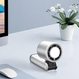 Mini ventilador recargable de viento fuerte