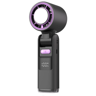 Mini ventilador recargable de viento fuerte