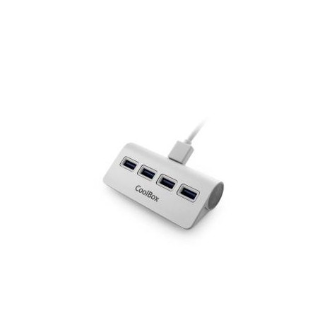 Hub USB 2.0 ALU3 de 4 puertos