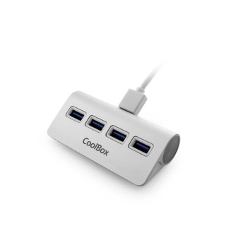 Hub USB 3.0 ALU3 de 4 puertos