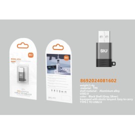 SIO SF03 ADAPTADOR TIPO-C USB 2.0