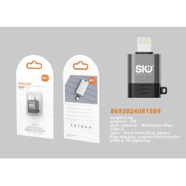 SIO SF01 ADAPTADOR USB - LIGHTNING MACHO