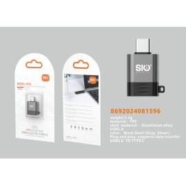 SIO SF02 ADAPTADOR USB - TYPE-C