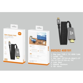 SIO SC26 CABLE TIPO C - HDMI