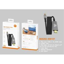 SIO SC26 CABLE TIPO C - HDMI