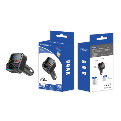 P29 Droagoct Transmisor para Coche QC 3.0