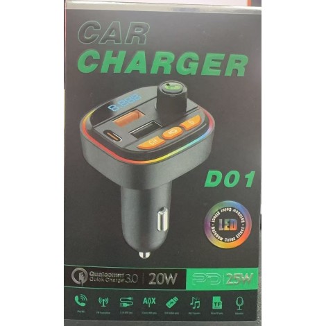 D01 Droagoct Transmisor para Coche PD 25W