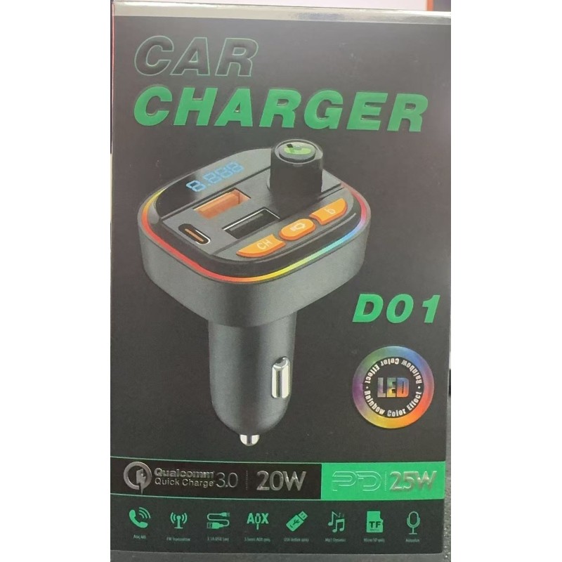 D01 Droagoct Transmisor para Coche PD 25W
